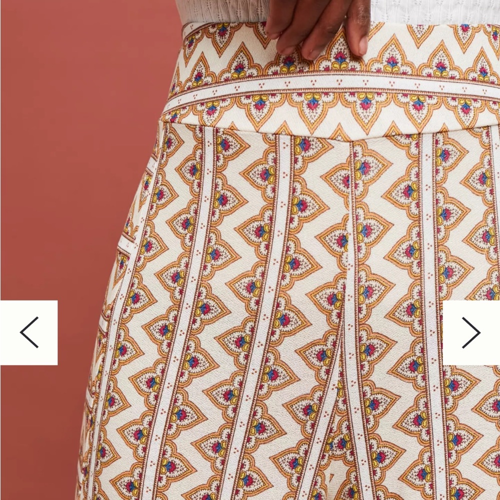 Farm Rio Striped Wide-Leg Pants - Picture 3 of 6